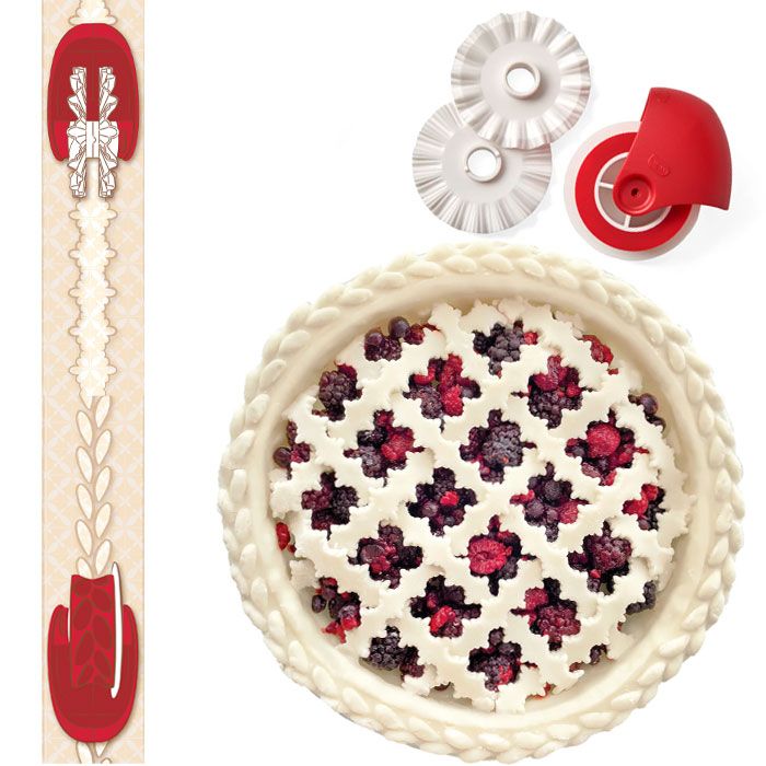 Pastry Wheel Decorator & Cutter Set