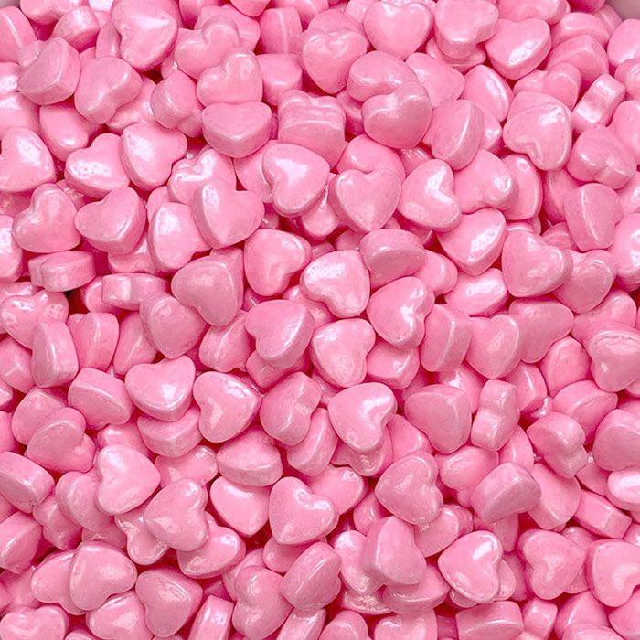 Mini Heart Sprinkles Pink (YW-S13P)