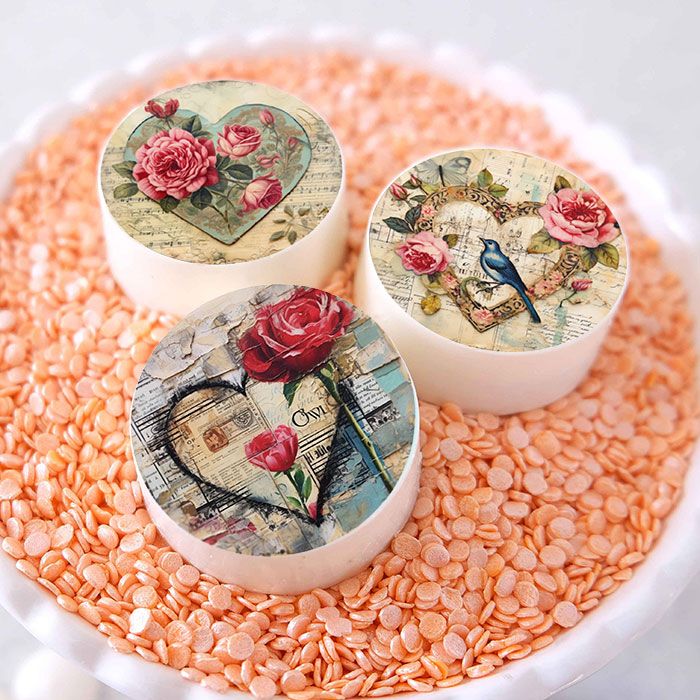 Icing Sheets Boho Valentine Cookie/Cupcake