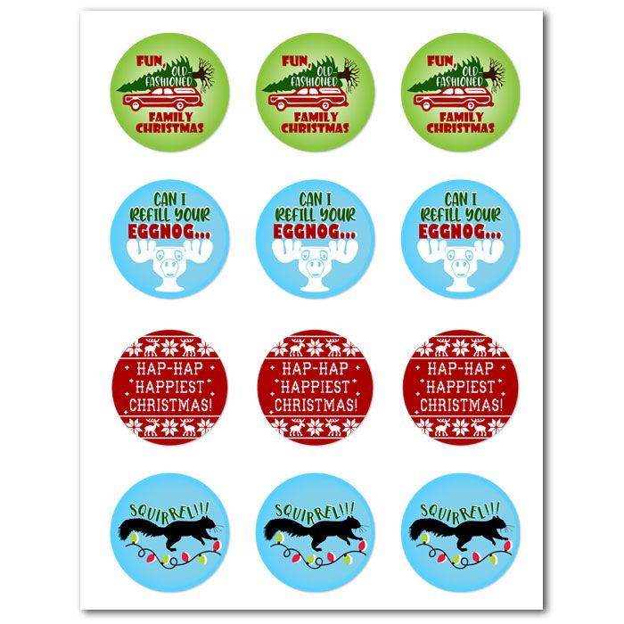 Icing Sheets Christmas Vacation Cookie/Cupcake