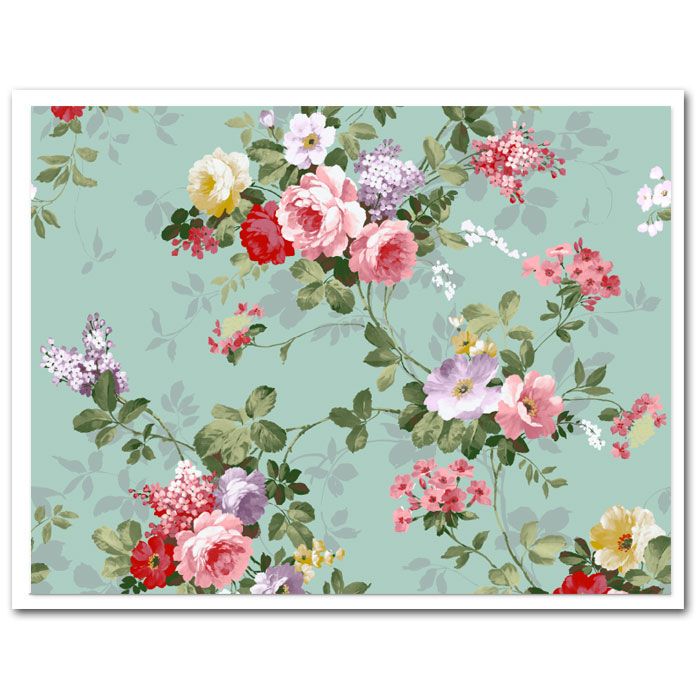 Edible Fabric Sheet Classic Rose