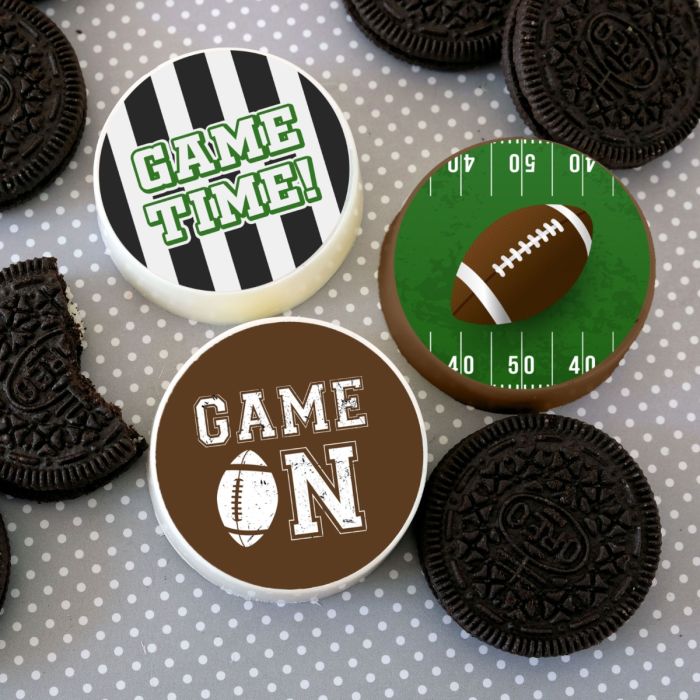 Icing Sheets Football Cookie