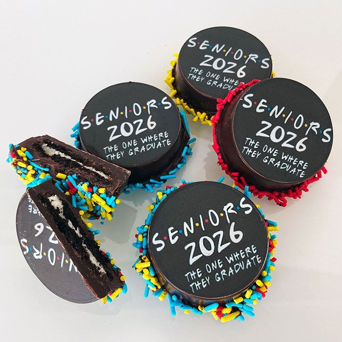 Icing Sheets Friends Graduation Cookie (FDS-24NEW)