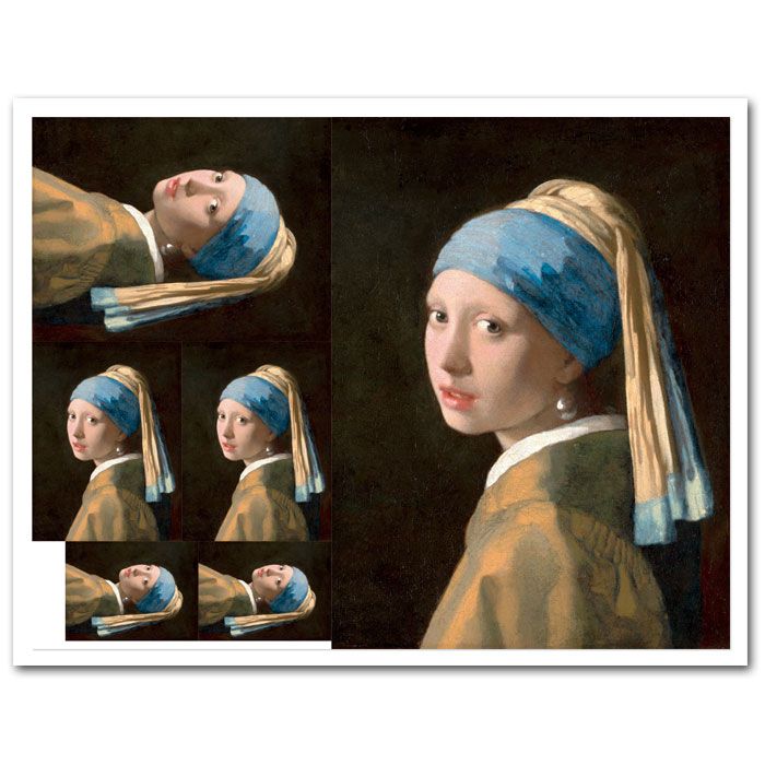 Icing Sheet Girl With the Pearl Earring