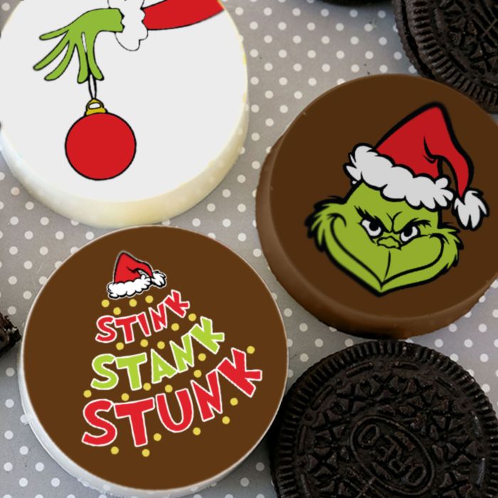 Icing Sheets Grinch Cookie/Cupcake