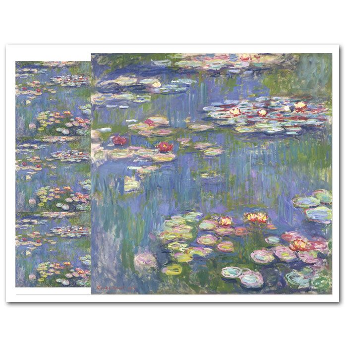 Icing Sheet Monet's Water Lilies