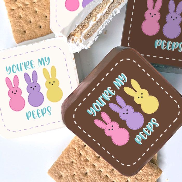 Icing Sheet Peeps S'mores