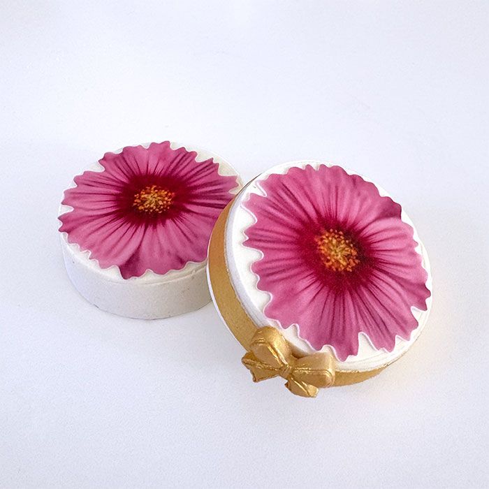 Icing Sheets Pink Cosmos