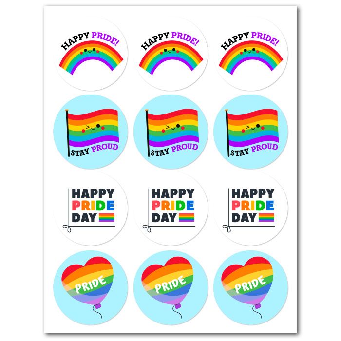 Icing Sheets Pride Cookie/Cupcake