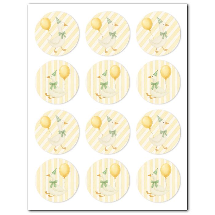 Icing Sheets Silly Goose Cookie/Cupcake