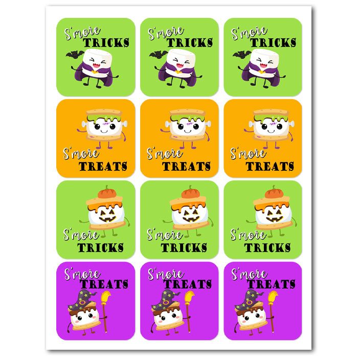 Icing Sheet S'mores Halloween Cuties