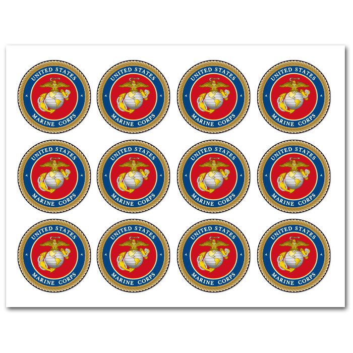 Icing Sheets US Marine Corps Cookie