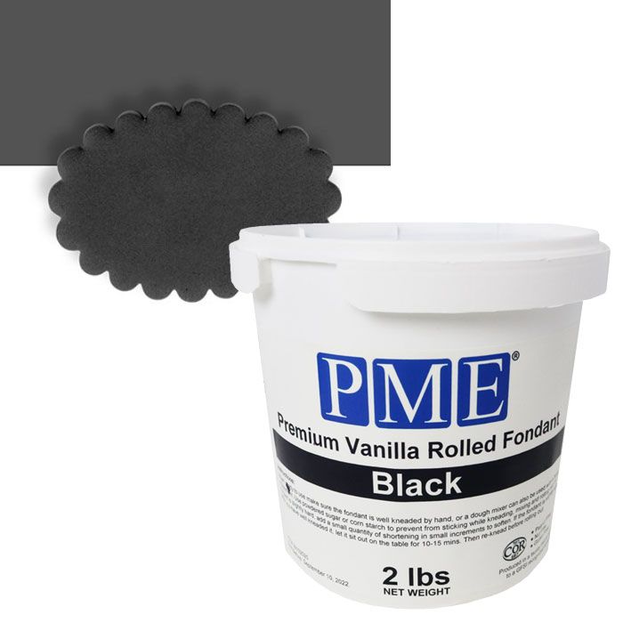 PME Premium Rolled Fondant Black