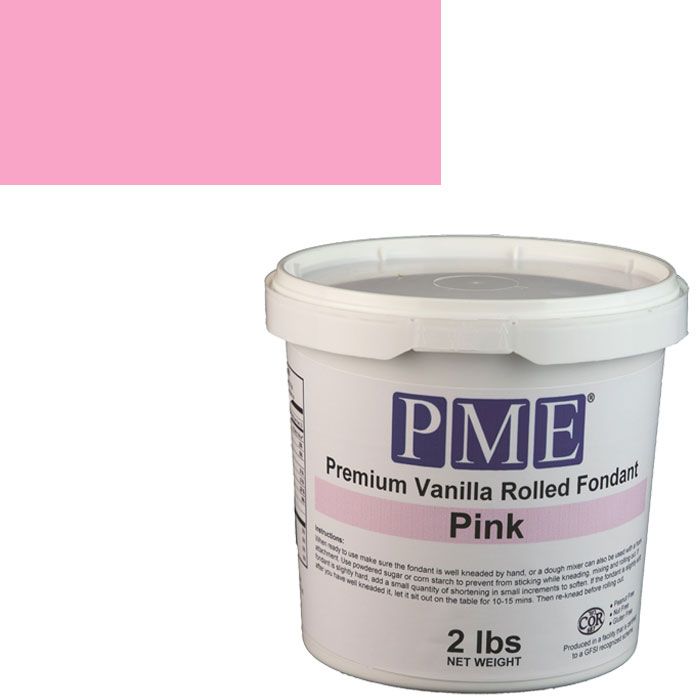 PME Premium Rolled Fondant Pink