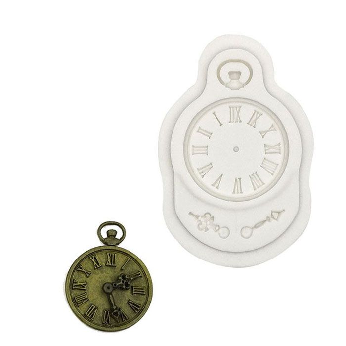 Pocket Watch Silicone Mold