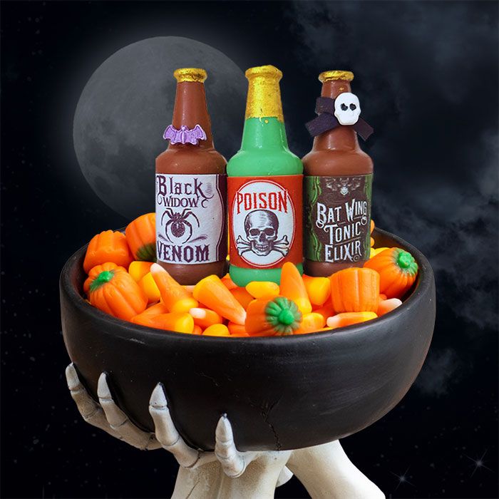 Icing Sheet Mini Potion Bottle Labels