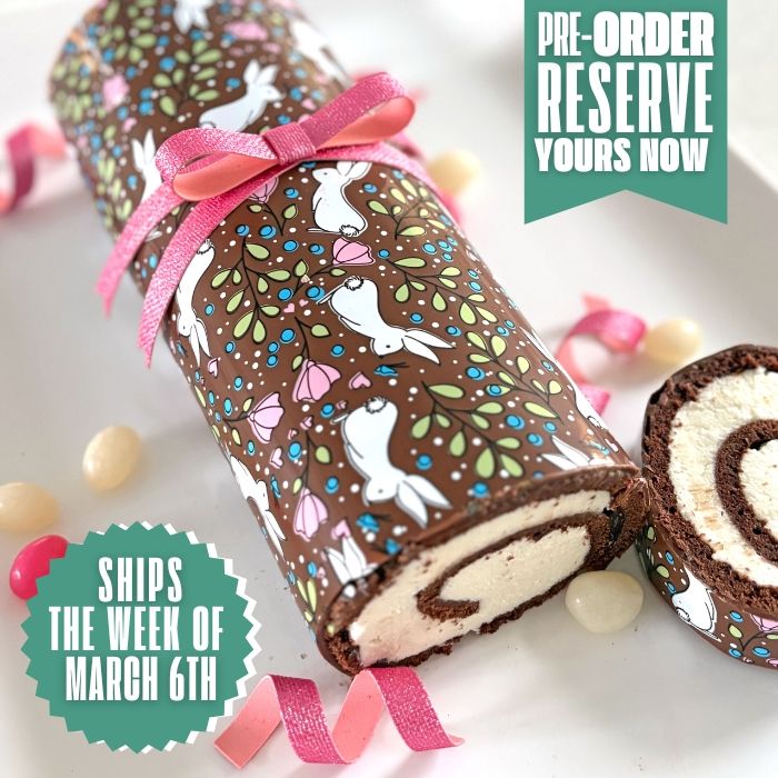 Chocolate Transfer Meadow Bunnies