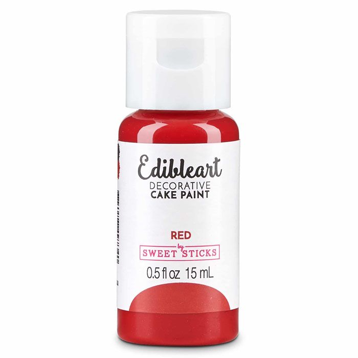 Edible Arts Matte Red Paint-15ml