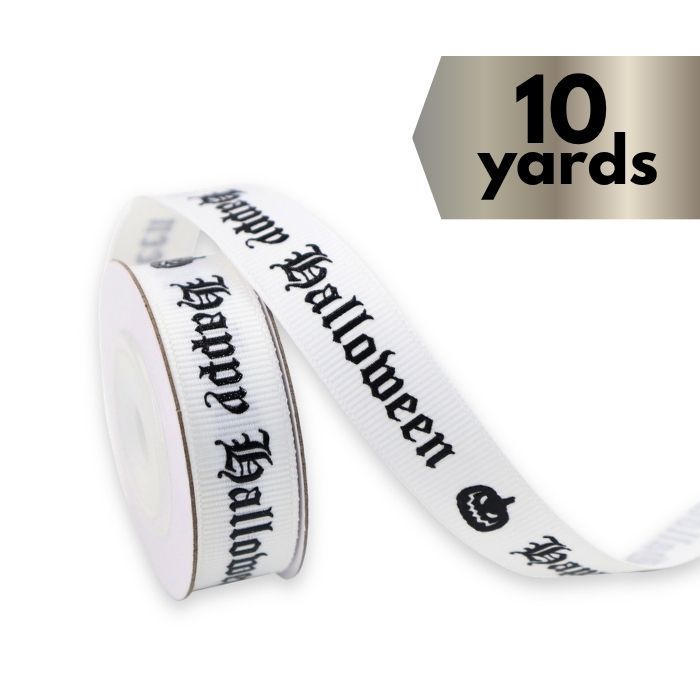 Ribbon Grosgrain Happy Halloween