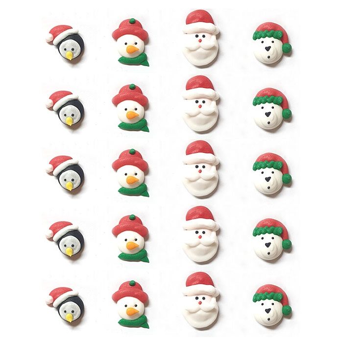 Royal Icing Christmas Friends