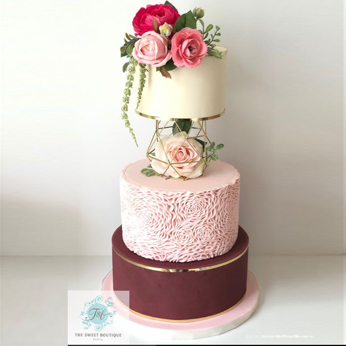 Impression Mold Rosette Ruffles