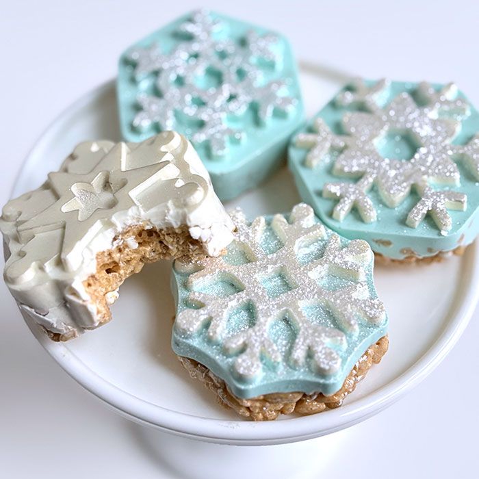 Silicone Assorted Snowflakes Mold (HY-S36)
