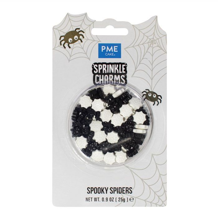 Spooky Spiders Sprinkle Charms