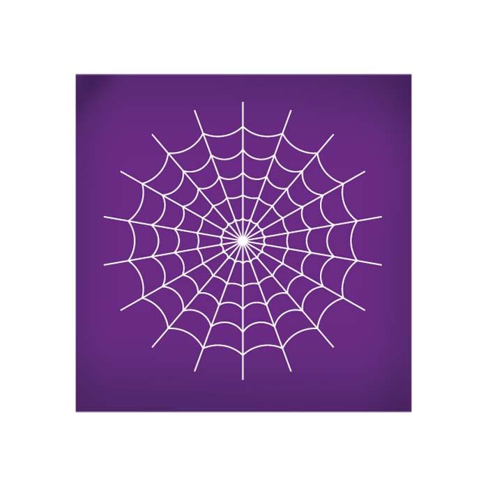 Spider Web Mesh Stencil Small