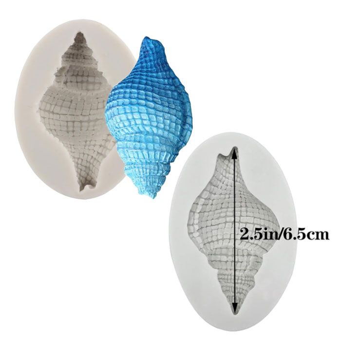 Spiral Shell Silicone Mold