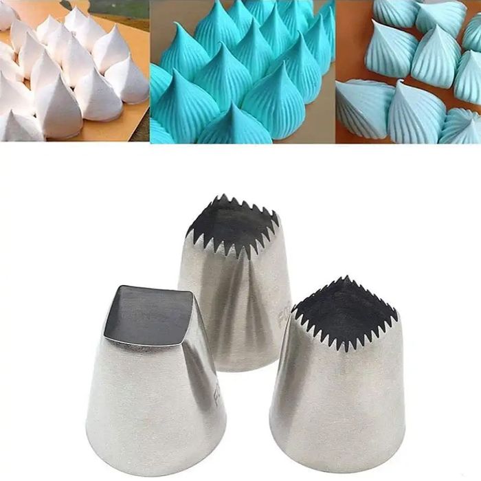 Large Square Pastry Tip Set