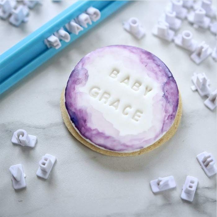 Mini Letters Embossing Set