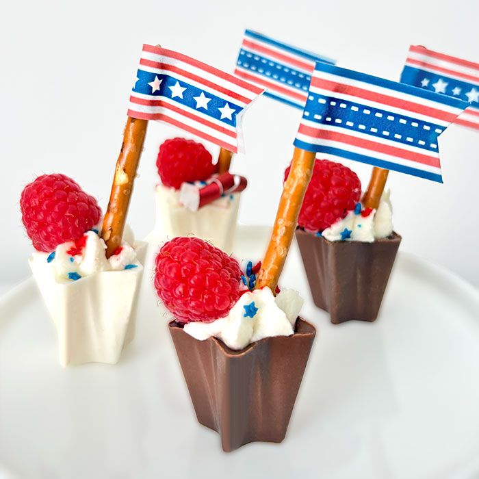 Dessert Cup Mini Star 3 Part Chocolate Mold