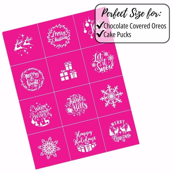 Stay Put Stencil Mini Holidays Set 