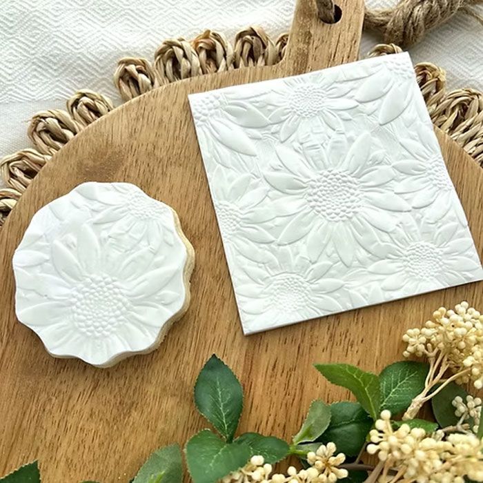 Sunflowers Embossed Parchment Sheets