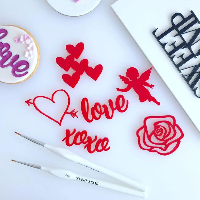 Sweet Stamp Love Elements Set