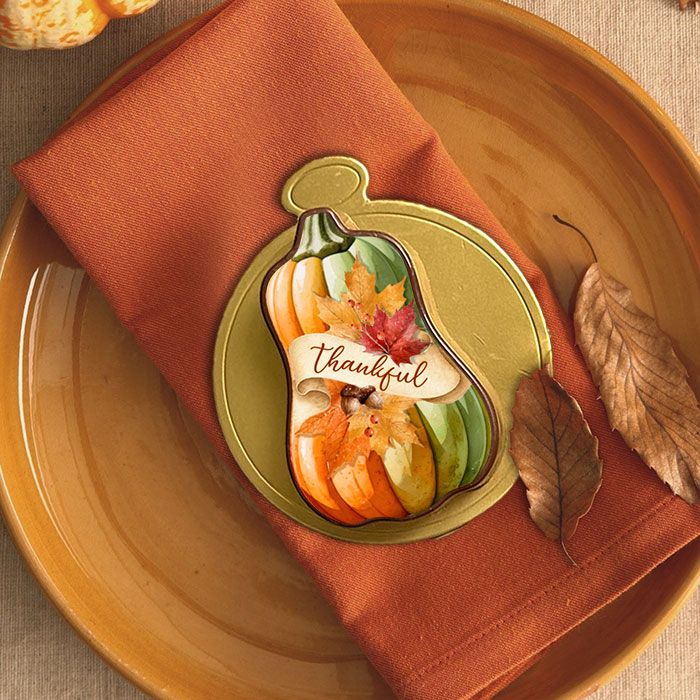 Icing Sheets Thankful Pumpkins