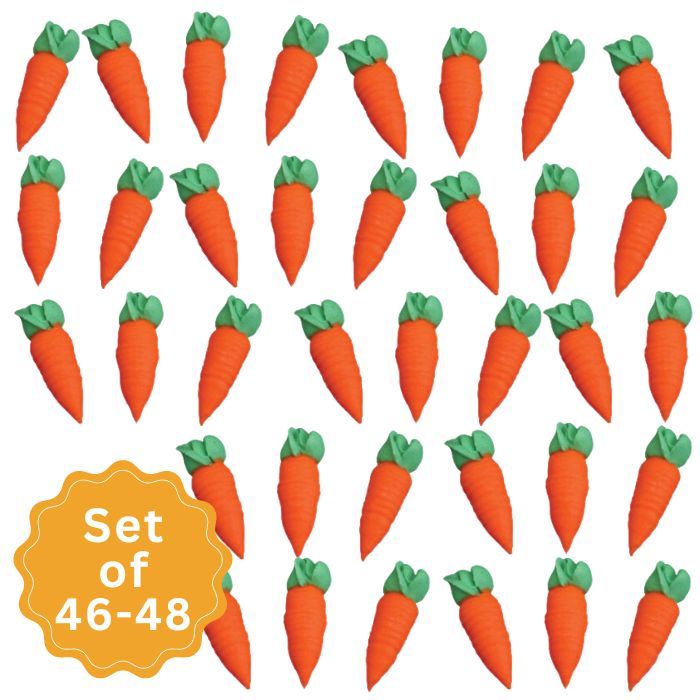 Royal Icing Mini Carrots Value Pack