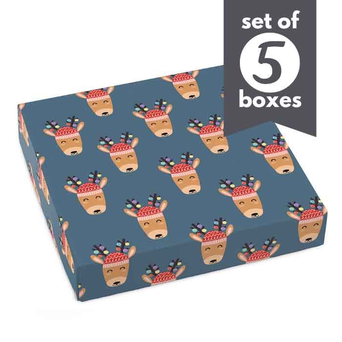 Festive Reindeer Treat Boxes 