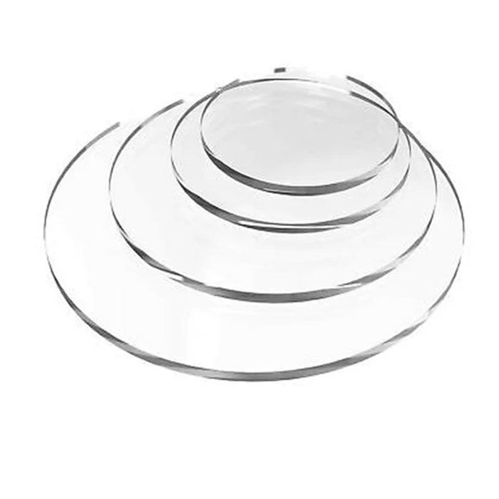 Tougher Than Hell Round Acrylic Plates