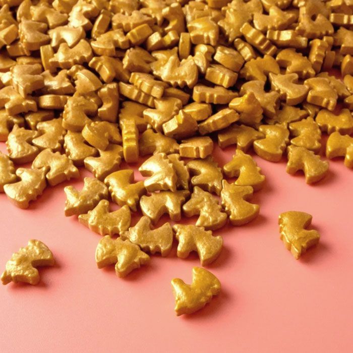 Krazy Sprinkles Gold Unicorn Head Sprinkles