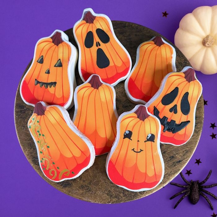 Icing Sheets Vertical Pumpkins (SKU NBP67)