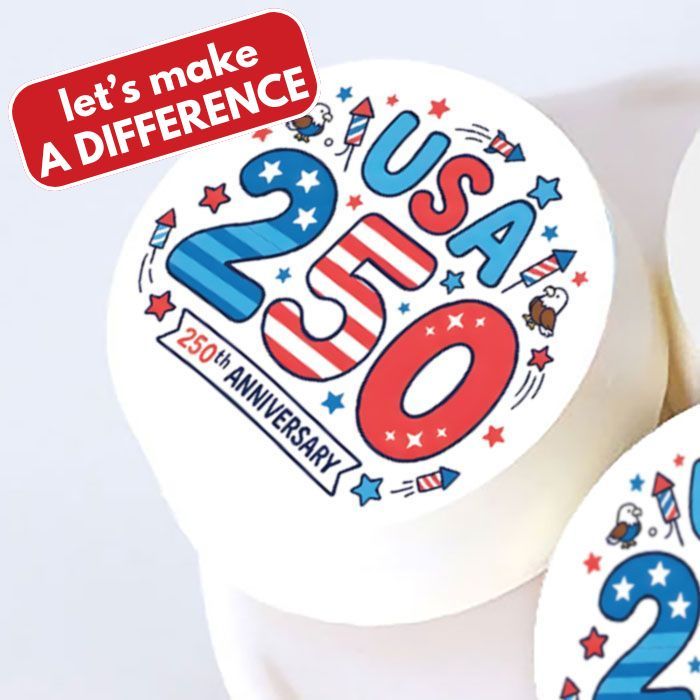 Icing Sheets USA 250th Anniversary Cookie