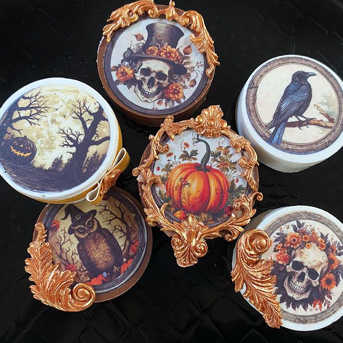 Icing Sheets Victorian Halloween Cookie/Cupcake