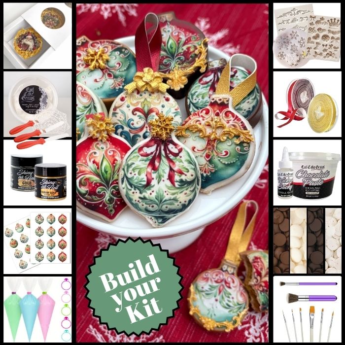 Victorian Ornaments Cookie Kit