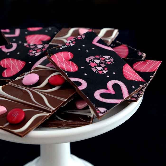 Icing Sheet Watercolor Hearts