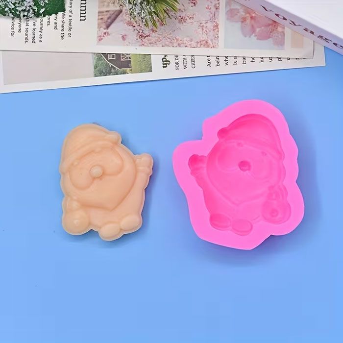Little Waving Santa Mold