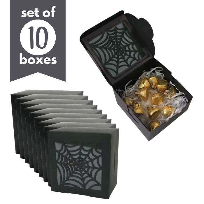 Window Treat Boxes Webs
