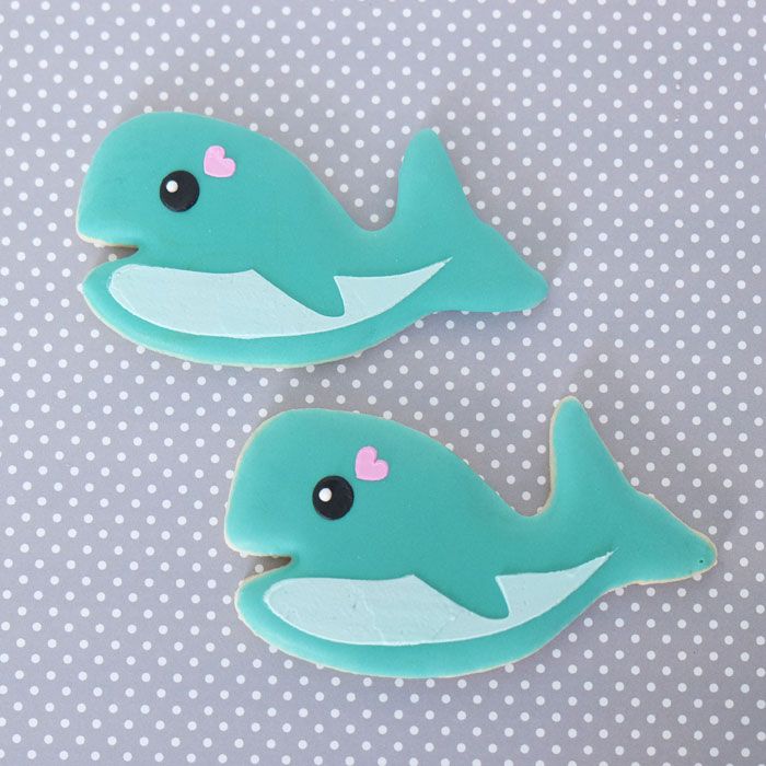 Whale Cookie Stencils