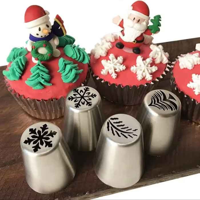 Christmas Novelty Piping Tip Set