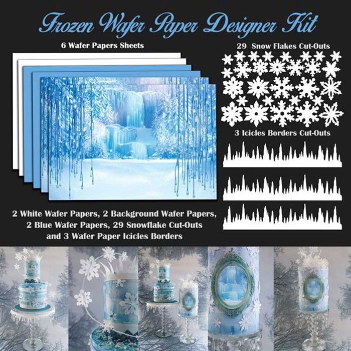 Wafer Paper Kit Frozen 